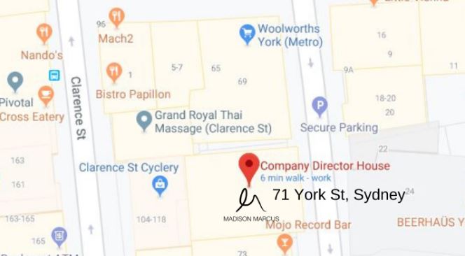 71 York st v1 map image