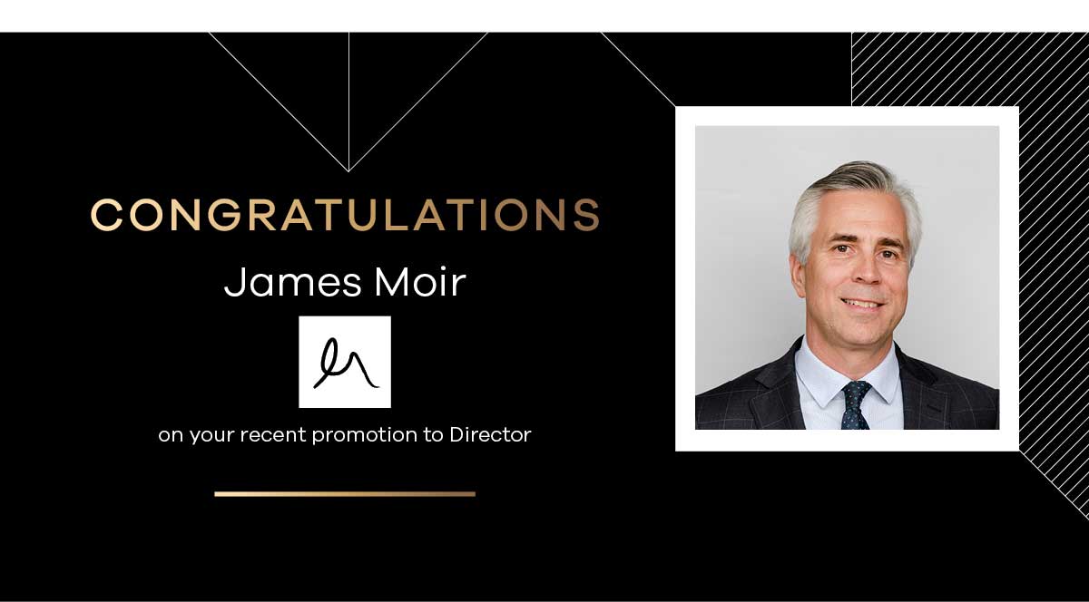 James Moir Promoted to Director at Madison Marcus