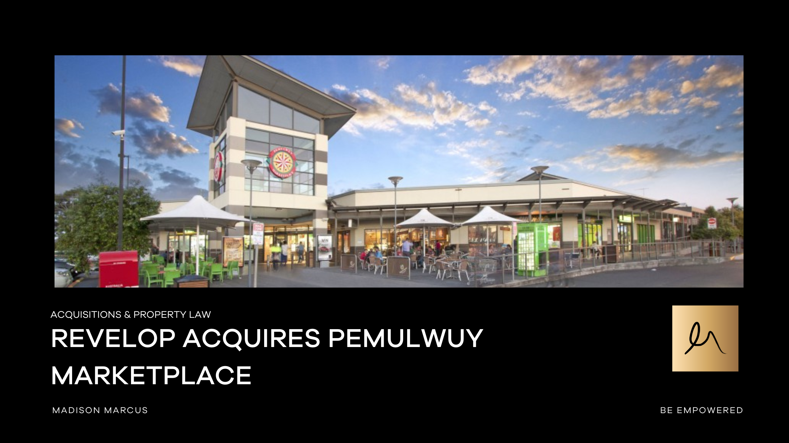Revelop Expands Portfolio with Strategic Acquisition of Pemulwuy Marketplace
