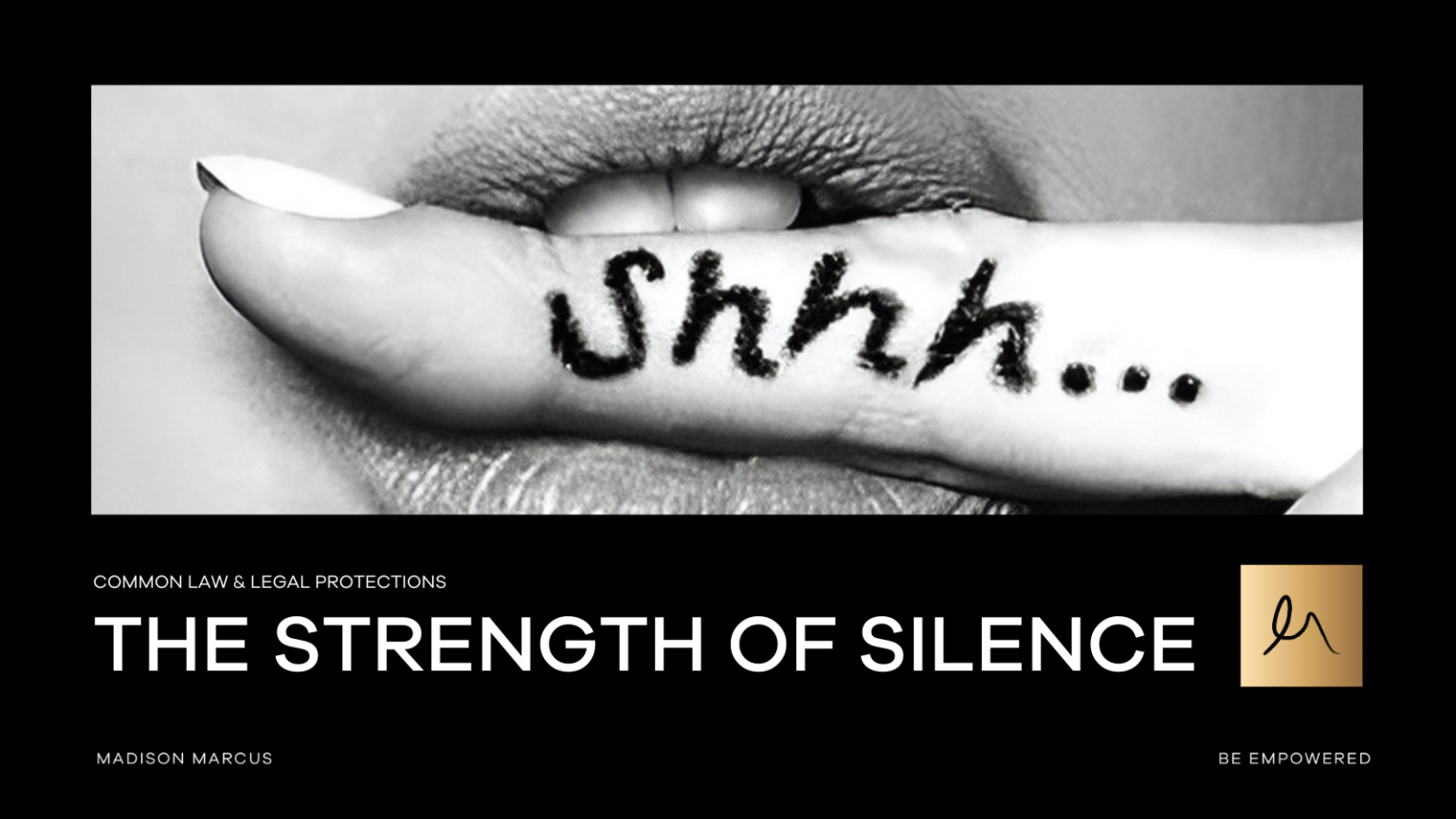 Maintaining the Right to Silence - Madison Marcus Law Firm
